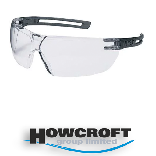 [x-fit] uvex x-fit safety supravision sapphire PPE glasses spectacles, clear lens, 23g, UV400 