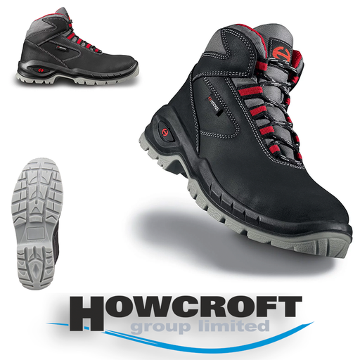 [Heckel SUXXEED S3] uvex 63903 Heckel SUXXEED S3 lace-up PPE safety boots, UK 5-12 Oiled hydrosuede leather