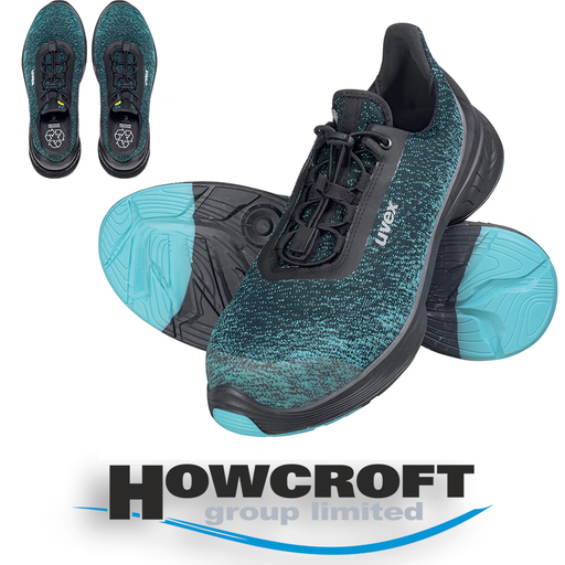 [1 G2 planet] uvex 1 G2 planet shoe S1 P SRC PPE Safety Trainers, 30% recycled, metal-free