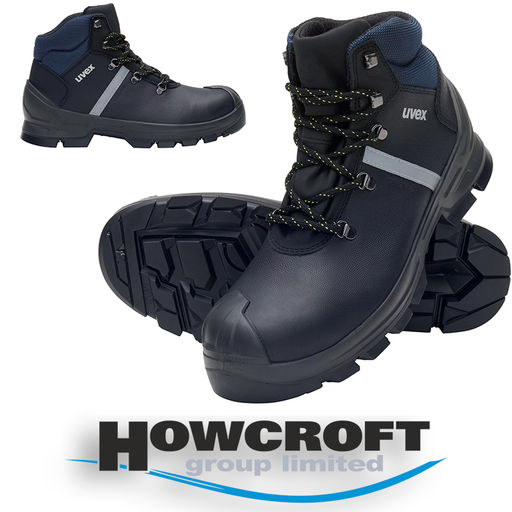 [2 construction] uvex 2 xenova®construction PPE safety boots S3 SRC, UK 5-13 