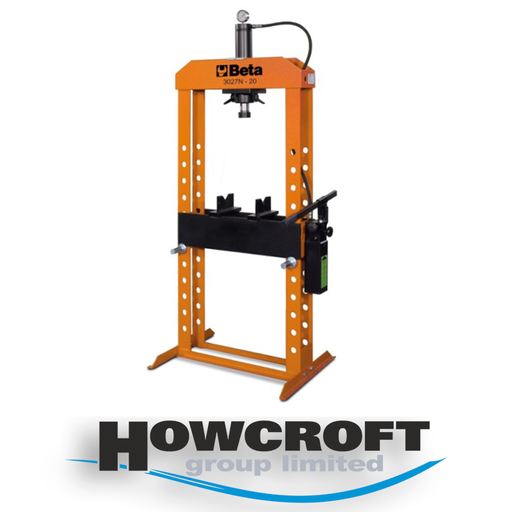 [3027N] Beta Tools 3027N 20T Hydraulic press with moving piston, manual 2-speed pump. 130kg