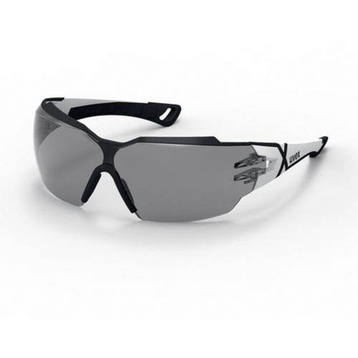 [9198237] uvex i-lite pheos cx2 9198237 white/black grey sunglare uvex supravision excellence PPE Safety Glasses