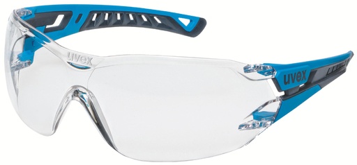 [9128265] uvex pheos nxt 9128265 anthracite/blue clear supravision excellence PPE Safety Glasses