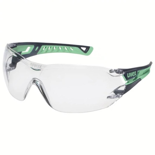 [9128295] uvex pheos nxt planet 9128295 anthracite/jade clear supravision excellence PPE Safety Glasses