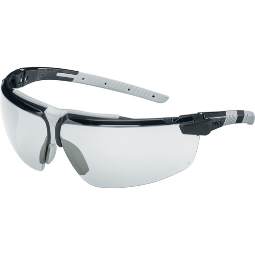 [9190280] uvex i-3 9190280 black/light grey clear uvex supravision excellence