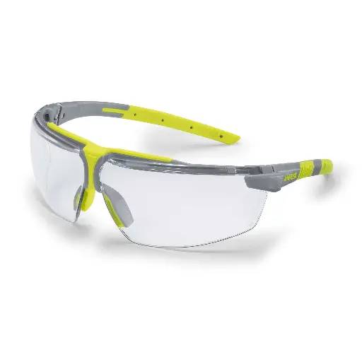 [6108210] uvex i-3 add with prescription power 6108210 grey/lime clear supravision excellence PPE Safety Glasses