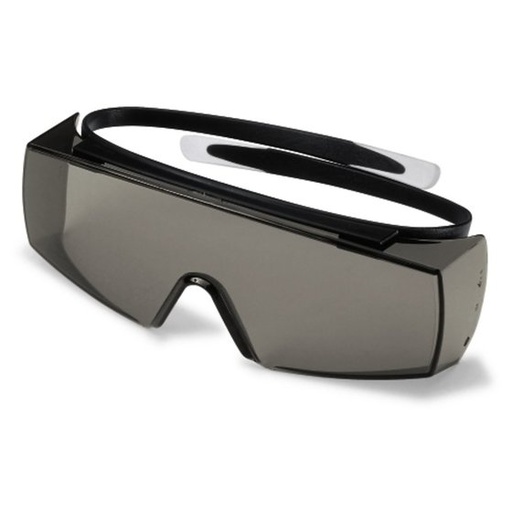 [9169081] uvex super OTG black grey sunglare supravision sapphire PPE Safety Glasses