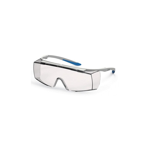 [9169500] uvex 9169500 super f OTG CR white/light blue clear supravision clean