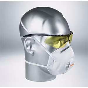 [9178385] uvex 9178385 super fit black / transparent amber supravision excellence PPE Safety Glasses