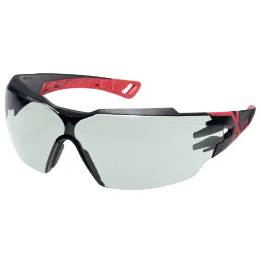 [9198171] uvex 9198171 pheos cx2 infrared black/red grey shade 1.7 infradur plus