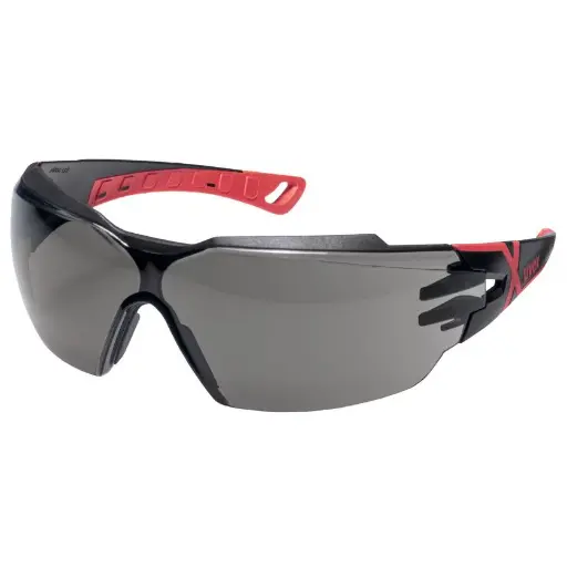 [9198173] uvex 9198173 pheos cx2 infrared black/red grey shade 3 infradur plus PPE Safety Glasses