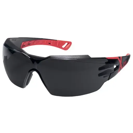 [9198175] uvex 9198175 pheos cx2 infrared black/red grey shade 5 infradur plus PPE Safety Glasses