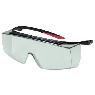 [9169171] uvex 9169171 super f OTG infrared black/red grey shade 1.7 infradur plus PPE Safety Glasses
