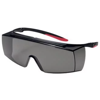 [9169173] uvex 9169173 super f OTG infrared black/red grey shade 3 infradur plus PPE Safety Glasses