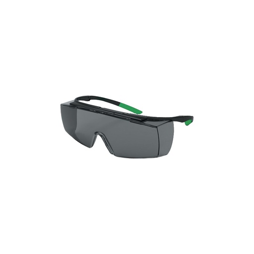 [9169543] uvex 9169543 super f OTG welding spectacles black/green grey shade 3 infradur plus