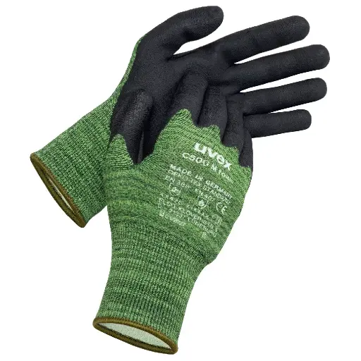 [C500 M foam] uvex C500 M foam - cut level C protection 60498 EN388 (4X42C) EN407 (X1XXXX)27 PPE Safety Gloves