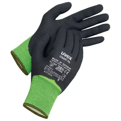 [C500 XG cut protection] uvex C500 XG cut protection - cut level C protection 60498 60600 EN388 (4X42C) PPE Safety Gloves