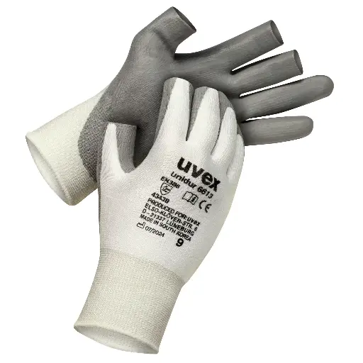 [unidur 6613] uvex unidur 6613 60589 EN388 (4343B) excludes where fingers are open PPE Safety Gloves