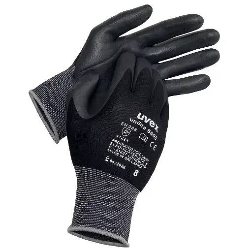 [unilite 6605] uvex unilite 6605 60573 EN388 (4122X) PPE Safety Gloves