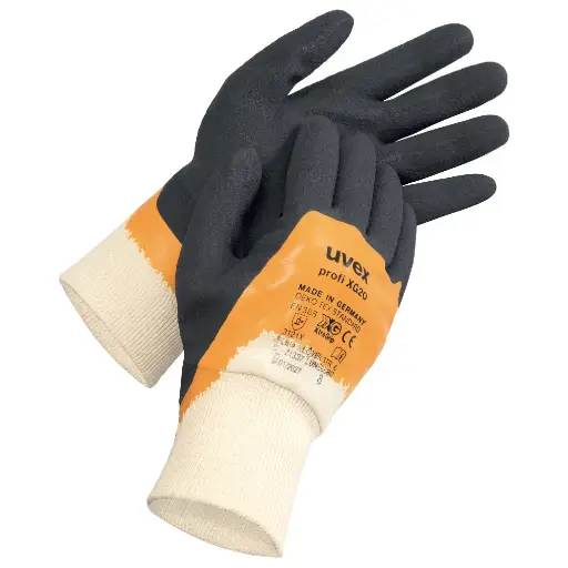 [profi ergo XG20] uvex profi ergo XG20 60208 EN388 (3121X) EN407 (X1XXXX) PPE Safety Gloves