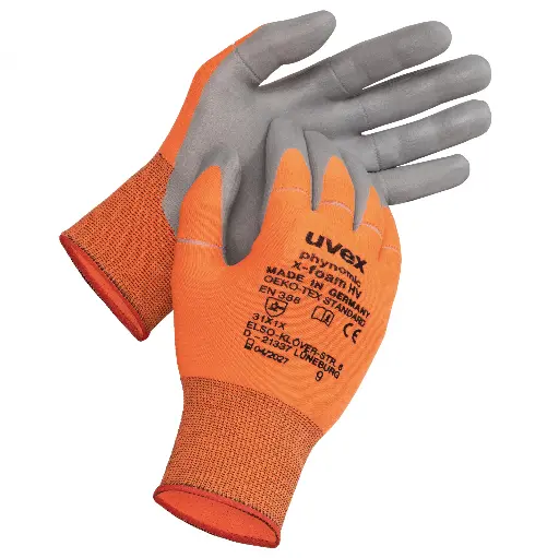 [phynomic x-foam HV] uvex Mechanical use phynomic x-foam HV 60054 EN388 (31X1X) PPE Safety Gloves
