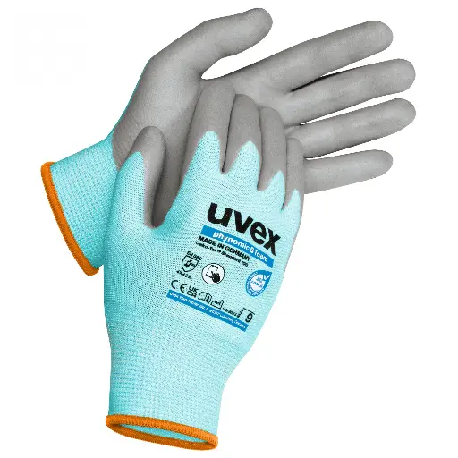 [phynomic B foam] uvex Mechanical use phynomic B foam 60080 EN388 (4X43B) Food standard approved PPE Safety Gloves