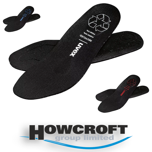 [3 multiple fit] uvex 3 multiple fit system 86937, 86938, 86939 Customised width fitting insoles for uvex PPE safety shoes / boots / trainers