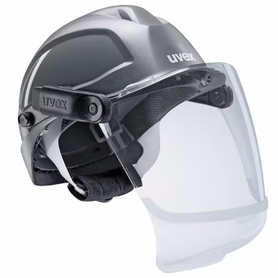 [pheos SLB 1 visor] uvex pheos SLB 1 visor (mechanical attachment)
Polycarbonate, clear lens with UV400 protection and supravision excellence coating. Can be combined with uvex pheos E-S-WR helmets. Compatible with uvex pheos K1P and K2H magnetic earmuffs. Class 1 protection from electrical arcs (4kA)