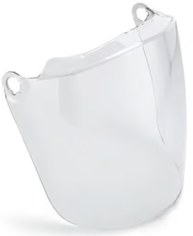 [pheos SLB 2 visor blue] uvex 9906007 pheos SLB 2 visor (mechanical attachment) Polycarbonate, blue lens with UV400 protection and supravision excellence coating. Can be combined with uvex pheos E-S-WR helmets. Compatible with uvex pheos K1P and K2H magnetic earmuffs. Class 2 protection from electrical arcs (7kA) 