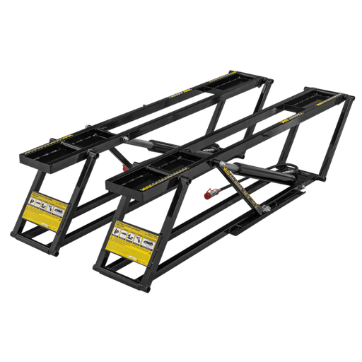 [CLM2250] Sealey CLM2250 Automotive Portable Powered Car Vehicle Lift 2.25 Tonne with blocks - 75mm low clearance height