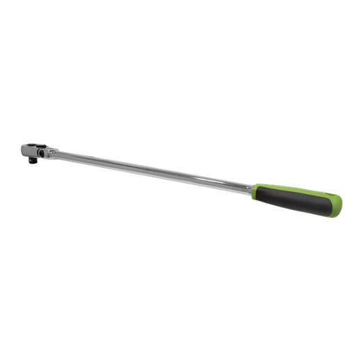 [S01209] Sealey S01209 Extra-Long Flexi-Head Ratchet Wrench with Flip Reverse 1/2"Sq Drive