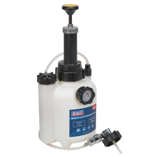 [VS820] Sealey VS820 Automotive Vehicle Brake & Clutch Bleeding System 2.5L ABS Suitable 28psi Max Pressure