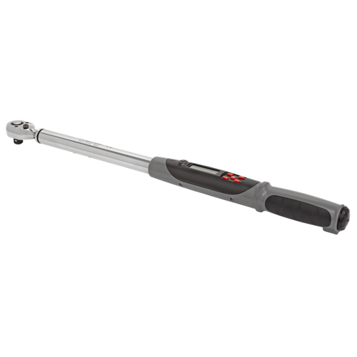 [STW306] Sealey STW306 Digital Torque Wrench with Angle Function 1/2"Sq Drive 20-200Nm