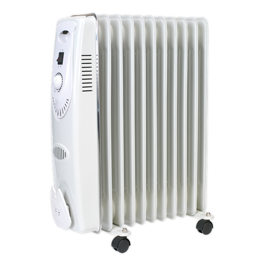 [RD2500] Sealey RD2500 11-Element Oil-Filled Radiator 2500W / 230V