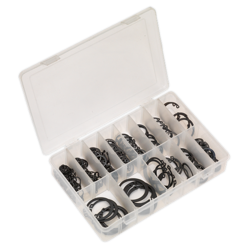 [AB017CC] Sealey AB017CC Circlip Assortment Internal & External 200pc