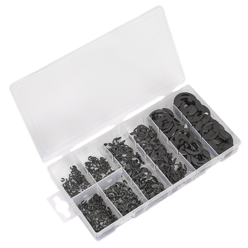 [AB012ER] Sealey AB012ER E-Clip Retainer Assortment 800pc