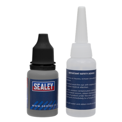 [SCS908] Sealey SCS908 Fast-Fix Filler & Adhesive - Black