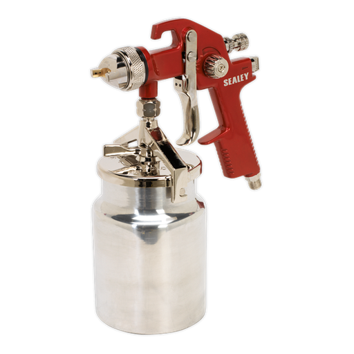 [HVLP740] Sealey HVLP740 Automotive Workshop Series HVLP Suction Feed Spray Gun 1.7mm Set-Up