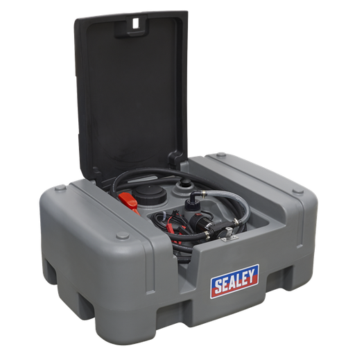 [D200T] Sealey D200T Automotive Portable Diesel Fuel Tank 200L 12V for Commercial / Agriculture / Site Works
