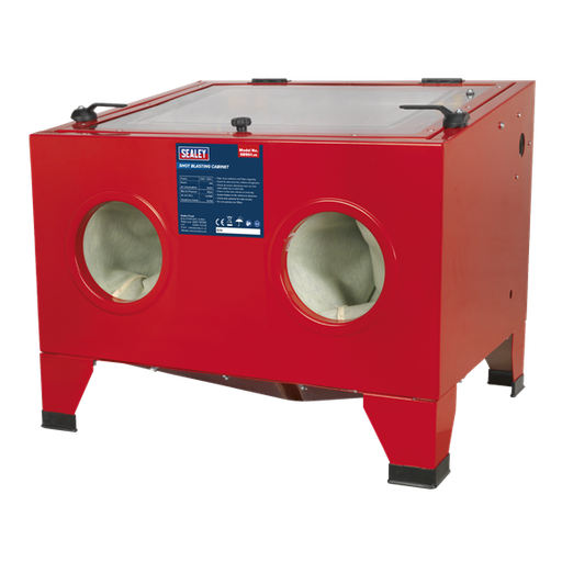 [SB951] Sealey SB951 Shot Blasting Cabinet with Gun 640 x 490 x 490mm Automotive Workshop &  Bodyshop cleaning applications