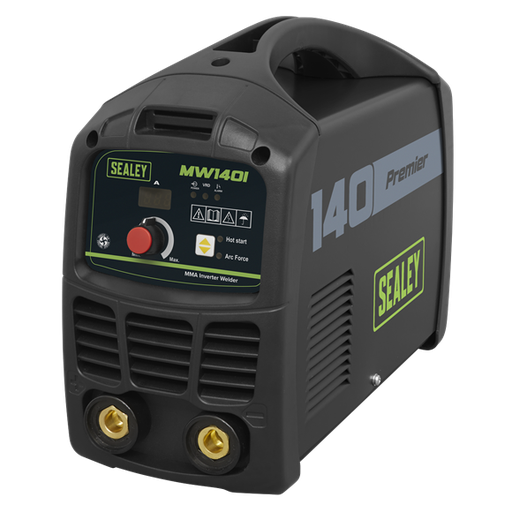 [MW140I] Sealey MW140I Portable Compact & lightweight Inverter ARC / MMA Welder 140A 230V from Ø1.6mm up to Ø3.2mm