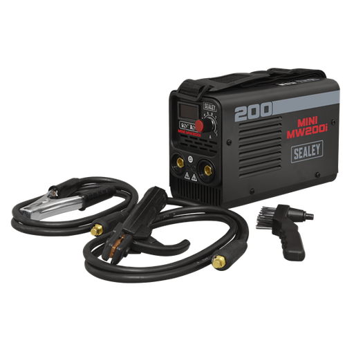 [MINIMW200i] Sealey MINIMW200i MMA Inverter Welder 200A/230V