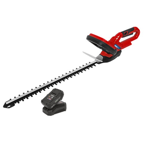 [CHT20VCOMBO2] Sealey CHT20VCOMBO2 SV20 Series 52cm Cordless Hedge Trimmer 20V 2Ah with Battery & Charger