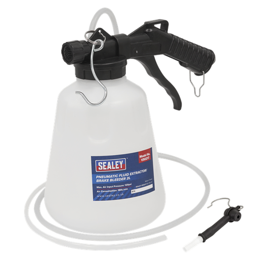 [VS0217] Sealey VS0217 Pneumatic Fluid Extractor/Brake Bleeder 2L