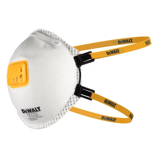 [DXIRFFP35] DEWALT DXIRFFP35 FFP3 Disposable Particulate Respirator PPE Face Mask