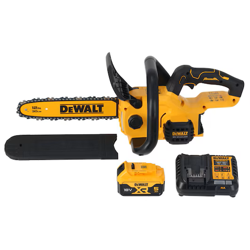 [DCMCS565P1-GB] DEWALT DCMCS565P1-GB 18V XR 30cm Brushless Compact Chainsaw – 1 x 5Ah Kit