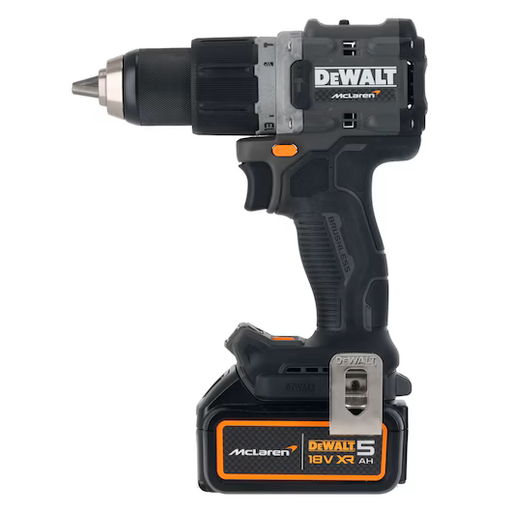 DEWALT DCD85MP2T-GB DEWALT x McLaren F1 Team 18V XR Brushless Hammer Drill Driver - 1 x 4Ah