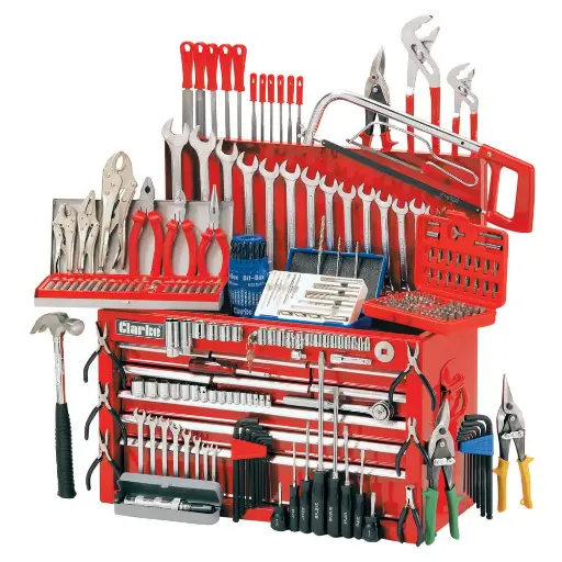 [CHT634] Clarke CHT634 Mechanics Tool Chest and Tools Package 1801634 / 5016086232568 