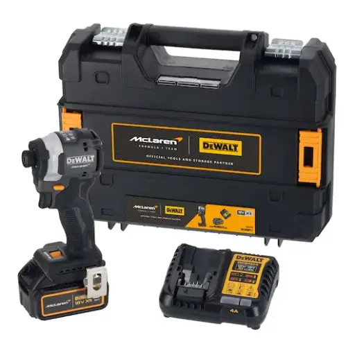 [DCF85MP1T-GB] DEWALT DCF85MP1T-GB DEWALT x McLaren F1 Team 18V XR Brushless Cordless Impact Driver - 1 x 5Ah