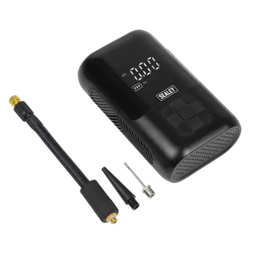 [CTI130] Sealey CTI130 Rechargeable Tyre Inflator & Power Bank with Worklight